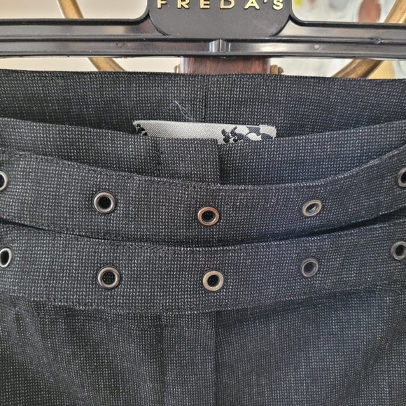 Nicowa Taupe and Black Wide Leg Pant Suit US 6 - Picture 11 of 16